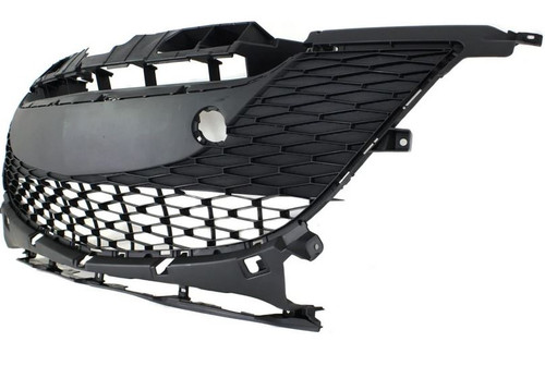 GRILLE LOWER MATTE DARK GRAY USE W/MA1000223 COVER 2.0L REPLACEMENT FOR MAZDA MAZDA 3 SPORT (CANADA) 2010 PARTSLINK NUMBER  MA1036112
