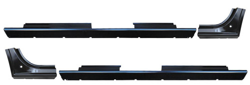 ROCKER PANEL SLIP ON RH CREW CAB REPLACEMENT FOR CHEVROLET PICKUP CHEVY SILVERADO - (1500 1999-2013) (2500-3500 1999-2010) 2001 PARTSLINK NUMBER 	0856-112