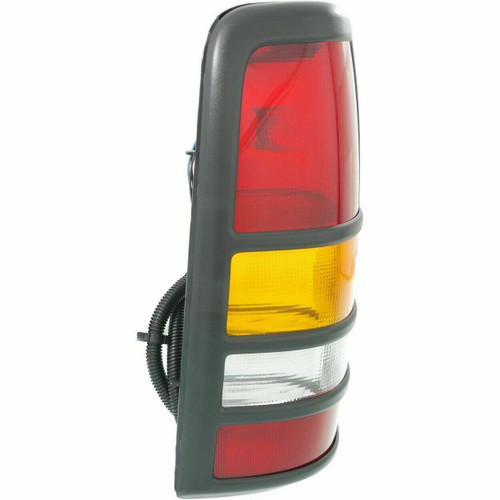 TAIL LAMP LH 3500 BLACK BEZEL HQ REPLACEMENT FOR CHEVROLET PICKUP CHEVY SILVERADO - (1500 1999-2013) (2500-3500 1999-2010) 2001 PARTSLINK NUMBER  GM2800166
