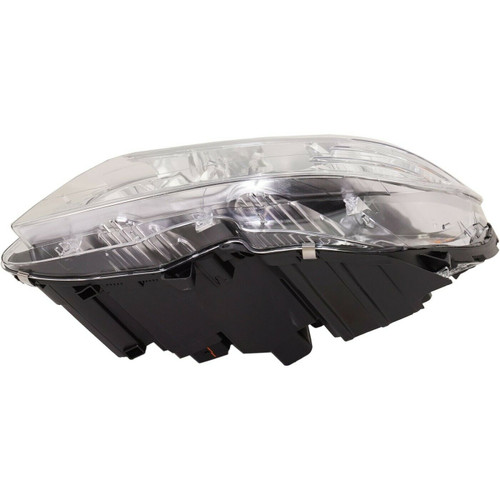 HEAD LAMP LH W/CHROME RING FROM 09/02/2007 HQ REPLACEMENT FOR MERCEDES C300 - 2008-2016  2010 PARTSLINK NUMBER  MB2502163