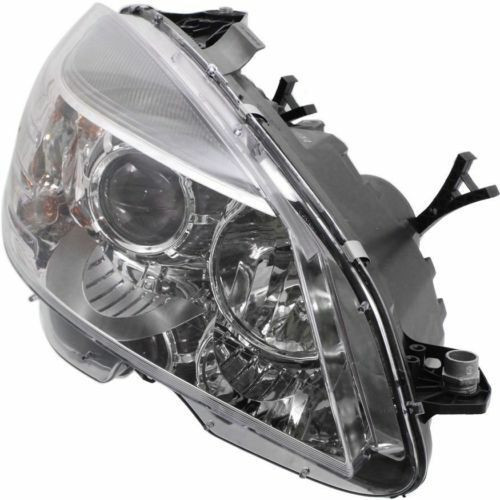 HEAD LAMP RH W/CHROME RING FROM 09/02/2007 CAPA REPLACEMENT FOR MERCEDES C300 - 2008-2016  2010 PARTSLINK NUMBER  MB2503163C