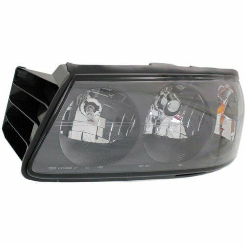 HEAD LAMP LH BLACK BEZEL W/CENTER BULB SHIELD 2000-FEB 5TH 2004 CAPA REPLACEMENT FOR CHEVROLET IMPALA 2002 PARTSLINK NUMBER GM2502201C HEAD LAMP LH BLACK BEZEL W/CENTER BULB SHIELD 2000-FEB 5TH 2004 CAPA REPLACEMENT FOR CHEVROLET IMPALA 2002 PARTSLINK NUMBER GM2502201C
