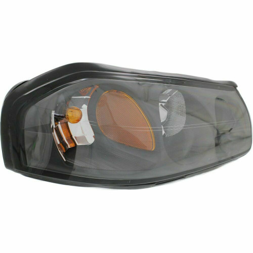 HEAD LAMP RH BLACK BEZEL W/CENTER BULB SHIELD TO FEB 5TH 2004 HQ REPLACEMENT FOR CHEVROLET IMPALA 2002 PARTSLINK NUMBER GM2503201 HEAD LAMP RH BLACK BEZEL W/CENTER BULB SHIELD TO FEB 5TH 2004 HQ REPLACEMENT FOR CHEVROLET IMPALA 2002 PARTSLINK NUMBER GM2503201