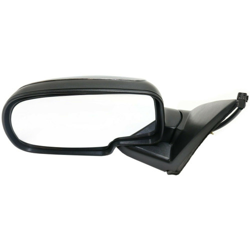 DOOR MIRROR LH POWER CHROME STANDARD STYLE MANUAL FOLDING REPLACEMENT FOR CHEVROLET PICKUP CHEVY SILVERADO-1500,2500 & 3500 2002 PARTSLINK NUMBER GM1320174