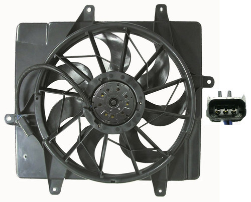COOLING FAN ASSY 2.0L/2.4L REPLACEMENT FOR CHRYSLER PT CRUISER 2001 PARTSLINK NUMBER  CH3115118U