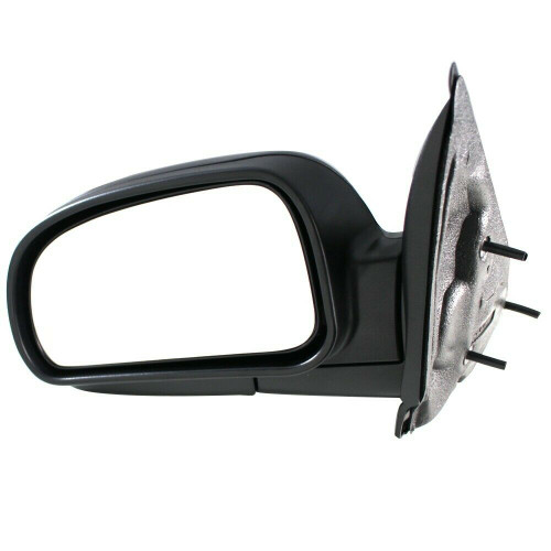 DOOR MIRROR LH MANUAL FOLDING BLACK REPLACEMENT FOR CHEVROLET TRAILBLAZER 2002 PARTSLINK NUMBER GM1320264