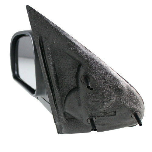 DOOR MIRROR LH MANUAL FOLDING BLACK REPLACEMENT FOR CHEVROLET TRAILBLAZER 2002 PARTSLINK NUMBER GM1320264