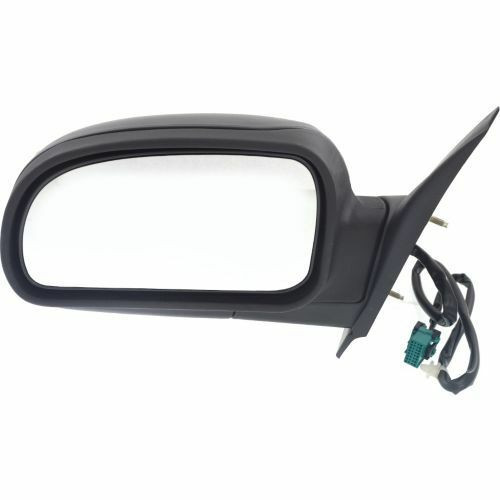 DOOR MIRROR LH POWER HTD W/O SIGNAL MANUAL FOLDING BLACK STD  REPLACEMENT FOR CHEVROLET TRAILBLAZER 2002 PARTSLINK NUMBER GM1320265