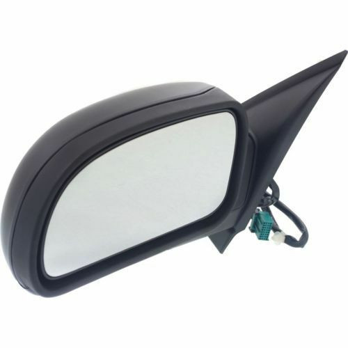 DOOR MIRROR LH POWER HTD W/O SIGNAL MANUAL FOLDING BLACK STD  REPLACEMENT FOR CHEVROLET TRAILBLAZER 2002 PARTSLINK NUMBER GM1320265