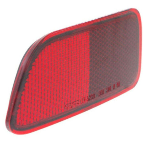 REFLECTOR RR LH HQ REPLACEMENT FOR CHEVROLET TRAILBLAZER 2002 PARTSLINK NUMBER GM1184104