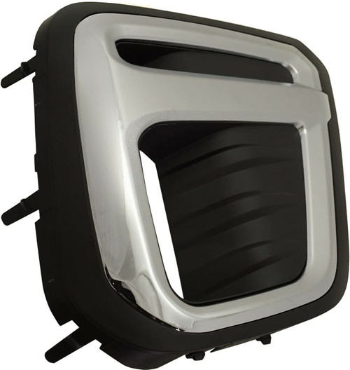 FOG LAMP BEZEL FR RH CHROME/TEXTURED BLACK USE W/LED FOGS TOURING MODEL REPLACEMENT FOR SUBARU FORESTER 2020 PARTSLINK NUMBER SU1039120 FOG LAMP BEZEL FR RH CHROME/TEXTURED BLACK USE W/LED FOGS TOURING MODEL REPLACEMENT FOR SUBARU FORESTER 2020 PARTSLINK NUMBER SU1039120