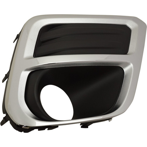 FOG LAMP BEZEL FR RH W/CHROME TRIM REPLACEMENT FOR SUBARU FORESTER 2020 PARTSLINK NUMBER SU1039122 FOG LAMP BEZEL FR RH W/CHROME TRIM REPLACEMENT FOR SUBARU FORESTER 2020 PARTSLINK NUMBER SU1039122