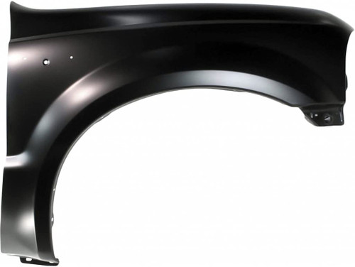 FENDER FR RH W/O WHEEL OPENING MLDG REPLACEMENT FOR FORD PICKUP F450 SUPERDUTY 2001 PARTSLINK NUMBER  FO1241208