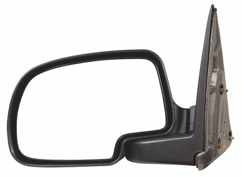 DOOR MIRROR LH MANUAL TEXTURED BLACK REPLACEMENT FOR GMC PICKUP GMC SIERRA - 1500 2500-3500 2001 PARTSLINK NUMBER  GM1320230