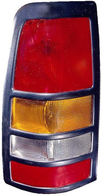 TAIL LAMP LH 3500 BLACK BEZEL HQ  REPLACEMENT FOR GMC PICKUP GMC SIERRA - 1500 2500-3500 2001 PARTSLINK NUMBER  GM2800166