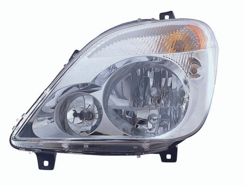 HEAD LAMP LH HALOGEN CAPA REPLACEMENT FOR MERCEDES  SPRINSTER 3500 2010 PARTSLINK NUMBER  CH2502198C