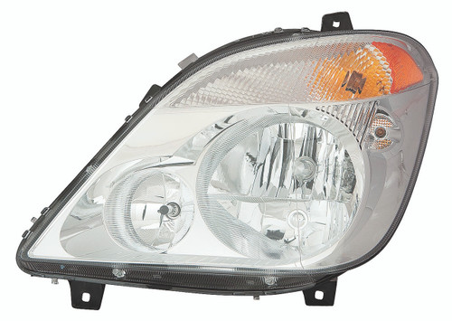 HEAD LAMP LH HALOGEN HQ REPLACEMENT FOR MERCEDES  SPRINSTER 3500 2010 PARTSLINK NUMBER  CH2502191