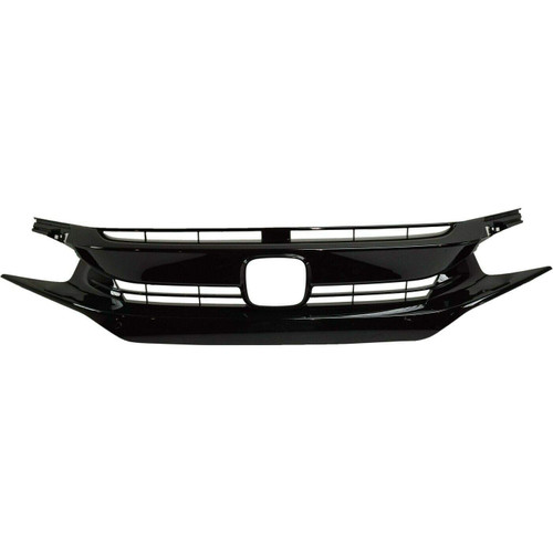 GRILLE PTD BLACK EXCLUDE TYPE-R/TOURING MODEL REPLACEMENT FOR HONDA CIVIC HATCHBACK 2019 PARTSLINK NUMBER HO1200235 GRILLE PTD BLACK EXCLUDE TYPE-R/TOURING MODEL REPLACEMENT FOR HONDA CIVIC HATCHBACK 2019 PARTSLINK NUMBER HO1200235
