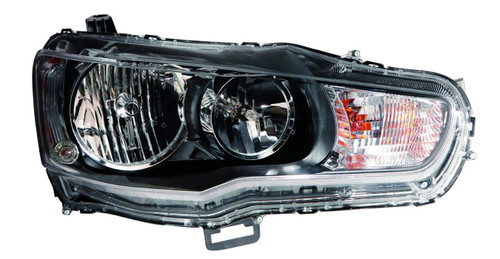 HEAD LAMP RH HALOGEN FROM NOV 02 2008 CAPA REPLACEMENT FOR MITSUBISHI LANCER 2010 PARTSLINK NUMBER MI2503158C HEAD LAMP RH HALOGEN FROM NOV 02 2008 CAPA REPLACEMENT FOR MITSUBISHI LANCER 2010 PARTSLINK NUMBER MI2503158C