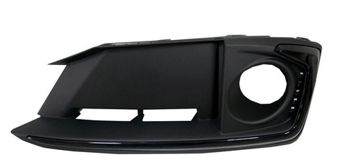 FOG LAMP BEZEL FR RH BLACK W/CHROME TRIM EX/TOURING MODEL REPLACEMENT FOR HONDA CIVIC SEDAN 2019   PARTSLINK NUMBER HO1039148