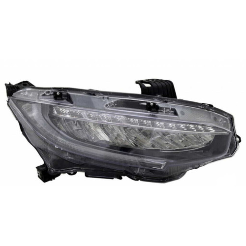 HEAD LAMP RH LED US/CANADA BUILT FOR TOURING MODEL HQ REPLACEMENT FOR HONDA CIVIC SEDAN 2019 PARTSLINK NUMBER HO2503195 HEAD LAMP RH LED US/CANADA BUILT FOR TOURING MODEL HQ REPLACEMENT FOR HONDA CIVIC SEDAN 2019 PARTSLINK NUMBER HO2503195