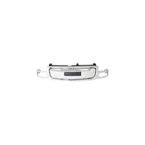 GRILLE ASSY (CHROME SLV) DENALI  REPLACEMENT FOR GMC YUKON XL DENALI 2001 PARTSLINK NUMBER  GM1200510