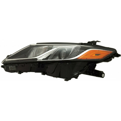 HEAD LAMP LH HALOGEN L/LE/SE NORTH AMERICA BUILT LED H/L BEAM REPLACEMENT FOR TOYOTA CAMRY HYBRID 2020 PARTSLINK NUMBER TO2502255U