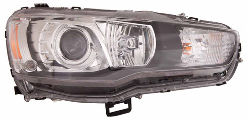 HEAD LAMP RH HID EVOLUTION HQ REPLACEMENT FOR MITSUBISHI LENCER SPORTBACK 2010 PARTSLINK NUMBER MI2503148 HEAD LAMP RH HID EVOLUTION HQ REPLACEMENT FOR MITSUBISHI LENCER SPORTBACK 2010 PARTSLINK NUMBER MI2503148