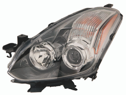 HEAD LAMP LH HALOGEN HQ REPLACEMENT FOR NISSAN ALTIMA COUPE 2010 PARTSLINK NUMBER NI2502191 HEAD LAMP LH HALOGEN HQ REPLACEMENT FOR NISSAN ALTIMA COUPE 2010 PARTSLINK NUMBER NI2502191
