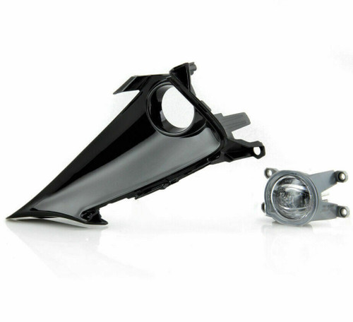 FOG LAMP COVER FR LH BRIGHT BLACK FINISH REPLACEMENT FOR TOYOTA COROLLA HATCHBACK 2020 PARTSLINK NUMBER TO1038230 FOG LAMP COVER FR LH BRIGHT BLACK FINISH REPLACEMENT FOR TOYOTA COROLLA HATCHBACK 2020 PARTSLINK NUMBER TO1038230