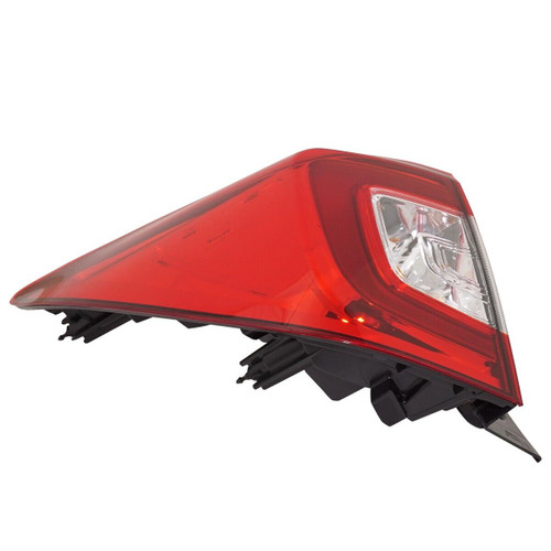TAIL LAMP LH WITHOUT BLACK EDITION CAPA  REPLACEMENT FOR HONDA PILOT 2019  PARTSLINK NUMBER HO2804120C