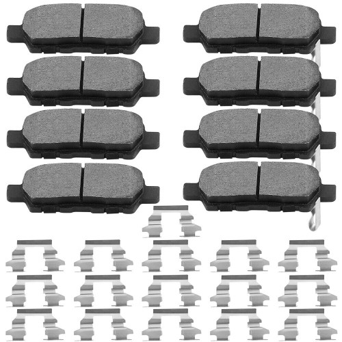 BRAKE PADS SET FR CERAMIC REPLACEMENT FOR NISSAN MAXIMA 2010 PARTSLINK NUMBER D1374 BRAKE PADS SET FR CERAMIC REPLACEMENT FOR NISSAN MAXIMA 2010 PARTSLINK NUMBER D1374