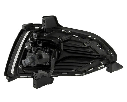 FOG LAMP BEZEL FR LH BLACK W/CHROME FRAME REPLACEMENT FOR HYUNDAI ACCENT SEDAN 2019 PARTSLINK NUMBER HY1038145 FOG LAMP BEZEL FR LH BLACK W/CHROME FRAME REPLACEMENT FOR HYUNDAI ACCENT SEDAN 2019 PARTSLINK NUMBER HY1038145