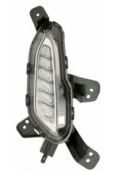DAYTIME RUNNING LAMP RH LED W/O N-LINE HQ  REPLACEMENT FOR HYUNDAI ELANTRA GT-HATCHBACK 2019  PARTSLINK NUMBER HY2563107