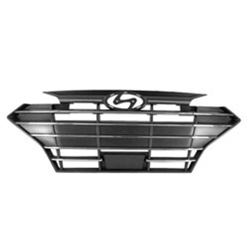 GRILLE BLACK/CHROME USE W/ADAPTIVE CRUISE FOR USA BUILT MODEL REPLACEMENT FOR HYUNDAI ELANTRA SEDAN 2019 PARTSLINK NUMBER HY1200213 GRILLE BLACK/CHROME USE W/ADAPTIVE CRUISE FOR USA BUILT MODEL REPLACEMENT FOR HYUNDAI ELANTRA SEDAN 2019 PARTSLINK NUMBER HY1200213