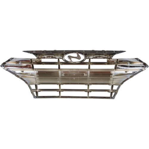 GRILLE BLACK/CHROME W/O ADAPTIVE CRUISE FOR USA BUILT MODEL REPLACEMENT FOR HYUNDAI ELANTRA SEDAN 2019 PARTSLINK NUMBER HY1200212U GRILLE BLACK/CHROME W/O ADAPTIVE CRUISE FOR USA BUILT MODEL REPLACEMENT FOR HYUNDAI ELANTRA SEDAN 2019 PARTSLINK NUMBER HY1200212U