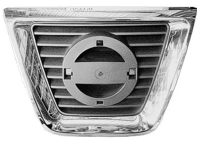 GRILLE CHROME/BLACK CENTER REPLACEMENT FOR NISSAN ROGUE  2010 PARTSLINK NUMBER NI1200230