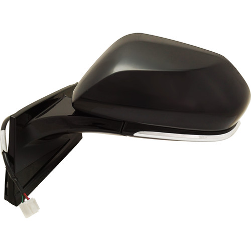 DOOR MIRROR LH POWER PTM HTD W/BLIND SPOT/MANUAL FOLDING REPLACEMENT FOR TOYOTA PRIUS AWD E 2020 PARTSLINK NUMBER TO1320357