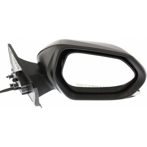 DOOR MIRROR RH POWER HEATED W/O BLIND SPOT MATTE BLACK COVER REPLACEMENT FOR TOYOTA PRIUS AWD E 2020 PARTSLINK NUMBER TO1321354 DOOR MIRROR RH POWER HEATED W/O BLIND SPOT MATTE BLACK COVER REPLACEMENT FOR TOYOTA PRIUS AWD E 2020 PARTSLINK NUMBER TO1321354