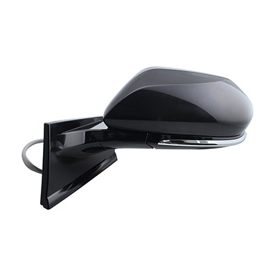 DOOR MIRROR LH POWER HEATED GLOSS BLACK COVER W/O BLIND SPOT REPLACEMENT FOR TOYOTA PRIUS PRIME 2020 PARTSLINK NUMBER TO1320355 DOOR MIRROR LH POWER HEATED GLOSS BLACK COVER W/O BLIND SPOT REPLACEMENT FOR TOYOTA PRIUS PRIME 2020 PARTSLINK NUMBER TO1320355