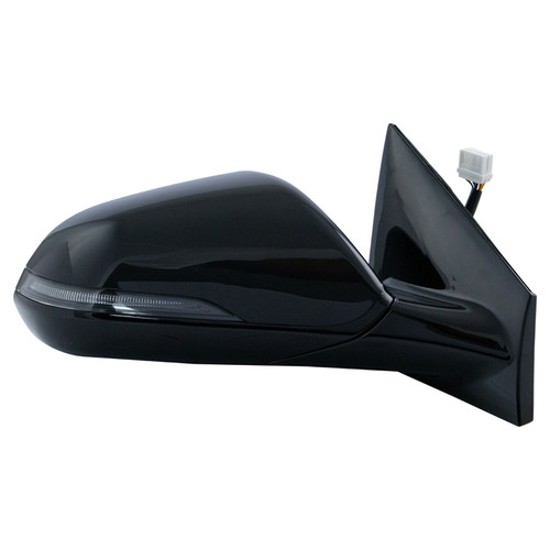 DOOR MIRROR RH POWER PTM BASE W/BLIND SPOT/SIGNAL/HEAT  REPLACEMENT FOR HYUNDAI SONATA 2019   PARTSLINK NUMBER  HY1321239