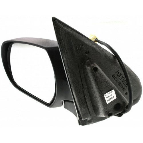 DOOR MIRROR LH POWER TEXTURED  REPLACEMENT FOR MAZDA TRIBUTE 2001 PARTSLINK NUMBER  MA1320126