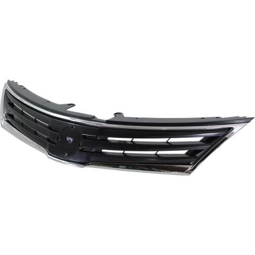 GRILLE GRAY W/CHROME MOULDING EXCLUDE 2012 SDN REPLACEMENT FOR NISSAN VERSA - SDN/HB 2010 PARTSLINK NUMBER NI1200242 GRILLE GRAY W/CHROME MOULDING EXCLUDE 2012 SDN REPLACEMENT FOR NISSAN VERSA - SDN/HB 2010 PARTSLINK NUMBER NI1200242