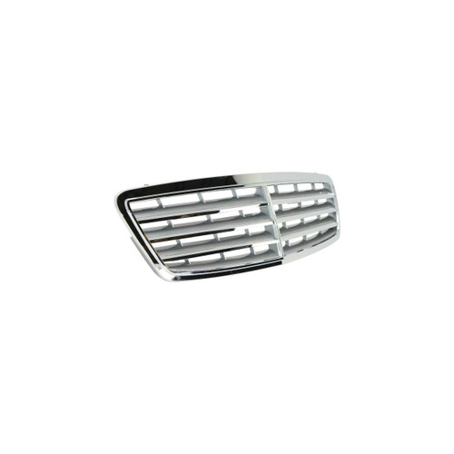 GRILLE CHROME/SILVER W/SPORT PKG (AVNGRD/ELGNS) REPLACEMENT FOR MERCEDES C240 2001 PARTSLINK NUMBER MB1200142 GRILLE CHROME/SILVER W/SPORT PKG (AVNGRD/ELGNS) REPLACEMENT FOR MERCEDES C240 2001 PARTSLINK NUMBER MB1200142