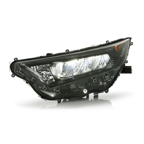 HEAD LAMP LH LED W/CHROME HOUSING JAPAN BUILT HQ REPLACEMENT FOR TOYOTA RAV 4 2020 PARTSLINK NUMBER TO2518201