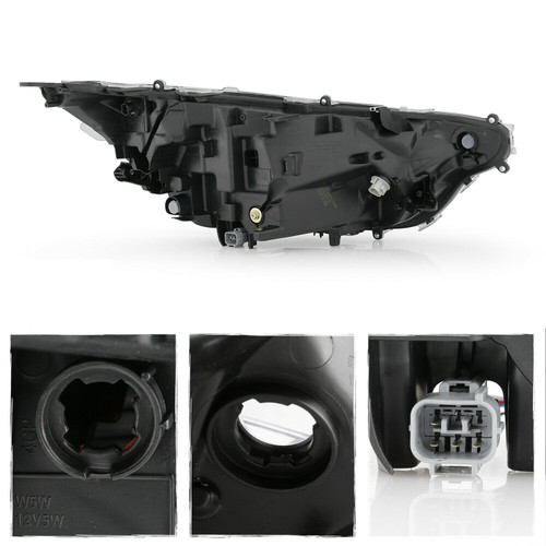 HEAD LAMP LH LED W/CHROME HOUSING JAPAN BUILT HQ REPLACEMENT FOR TOYOTA RAV 4 2020 PARTSLINK NUMBER TO2518201