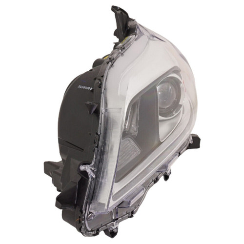 HEAD LAMP LH HID CHROME BEZEL CAPA REPLACEMENT FOR TOYOTA SIENNA 2020 PARTSLINK NUMBER TO2518154C HEAD LAMP LH HID CHROME BEZEL CAPA REPLACEMENT FOR TOYOTA SIENNA 2020 PARTSLINK NUMBER TO2518154C