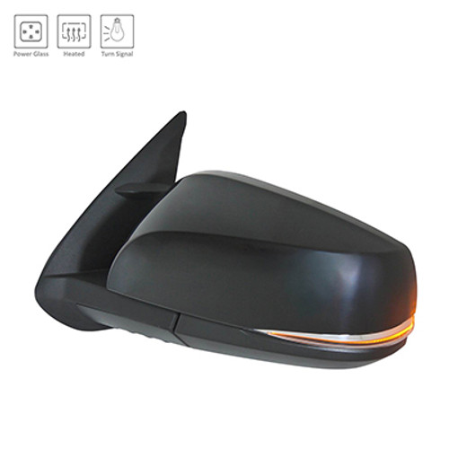 DOOR MIRROR LH POWER HTD PTM W/SIGNAL W/O BLIND SPOT MANUAL FOLD REPLACEMENT FOR TOYOTA TACOMA PICKUP 2WD 2020 PARTSLINK NUMBER TO1320349 DOOR MIRROR LH POWER HTD PTM W/SIGNAL W/O BLIND SPOT MANUAL FOLD REPLACEMENT FOR TOYOTA TACOMA PICKUP 2WD 2020 PARTSLINK NUMBER TO1320349