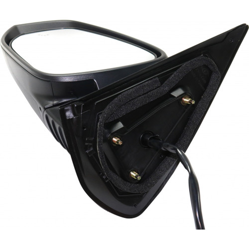 DOOR MIRROR LH POWER HTD PTM W/SIGNAL/BLIND SPOT MANUAL FOLD REPLACEMENT FOR TOYOTA TACOMA PICKUP 2WD 2020 PARTSLINK NUMBER TO1320350