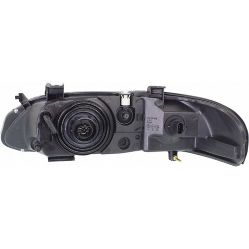 HEAD LAMP RH CHROME HQ REPLACEMENT FOR NISSAN SENTRA 2001 PARTSLINK NUMBER  NI2503129